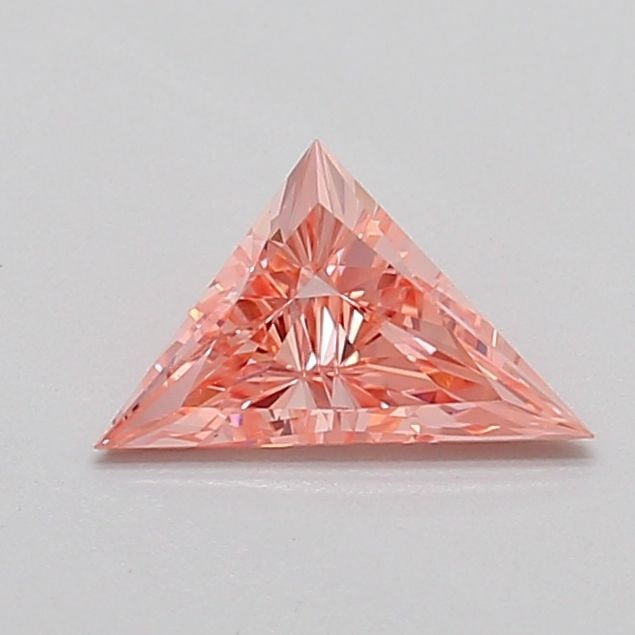 Loose Diamond - TRIANGULAR 0.49ct Fancy Vivid Pink VS1