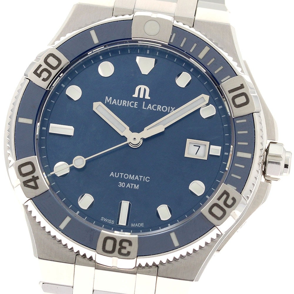 Maurice Lacroix Icon Venturer Date Automatic Men's Wristwatch AI6058-SS002-430-2