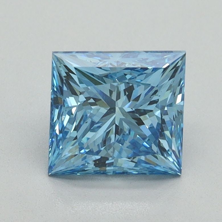 Loose Diamond - PRINCESS 1.5ct Fancy Vivid Blue VS2