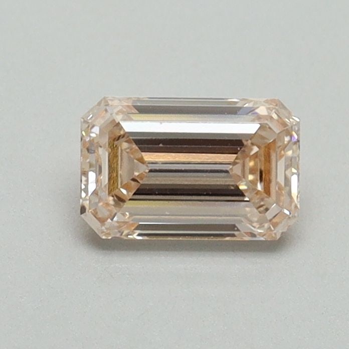 Loose Diamond - EMERALD 0.53ct Fancy Light Pink Brown VS1