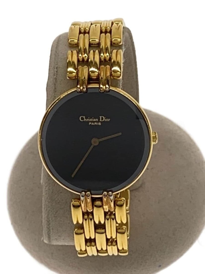 Christian Dior Bagheera Moon Quartz Ladies Wristwatch: Christian Dior Bagheera Moon Quartz Ladies Wristwatch This Christian Dior Bagbeera Black Moon Quartz 46.154.3 women's wristwatch features a Swiss-made quartz movement and a sleek black design. The wat