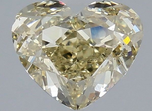 Loose Diamond - HEART 2.54ct Q-R VVS2