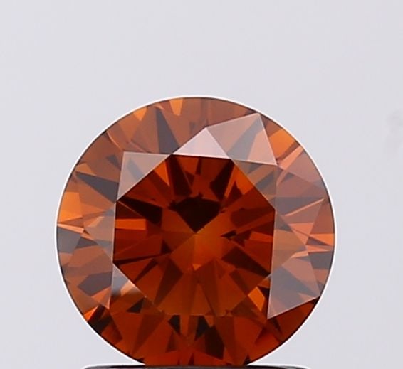 Loose Diamond - ROUND 1.06ct Fancy Deep Brown VS1