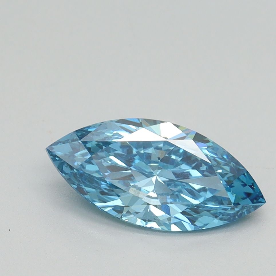 Loose Diamond - MARQUISE 1.01ct Fancy Vivid Blue VS1