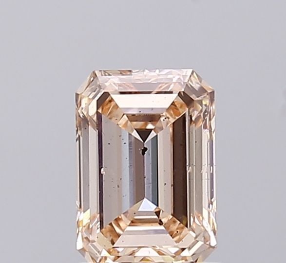 Loose Diamond - EMERALD 1.01ct Fancy Pink SI1