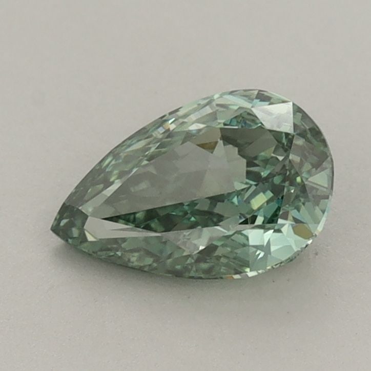 Loose Diamond - PEAR 0.86ct Fancy Vivid Green VS1