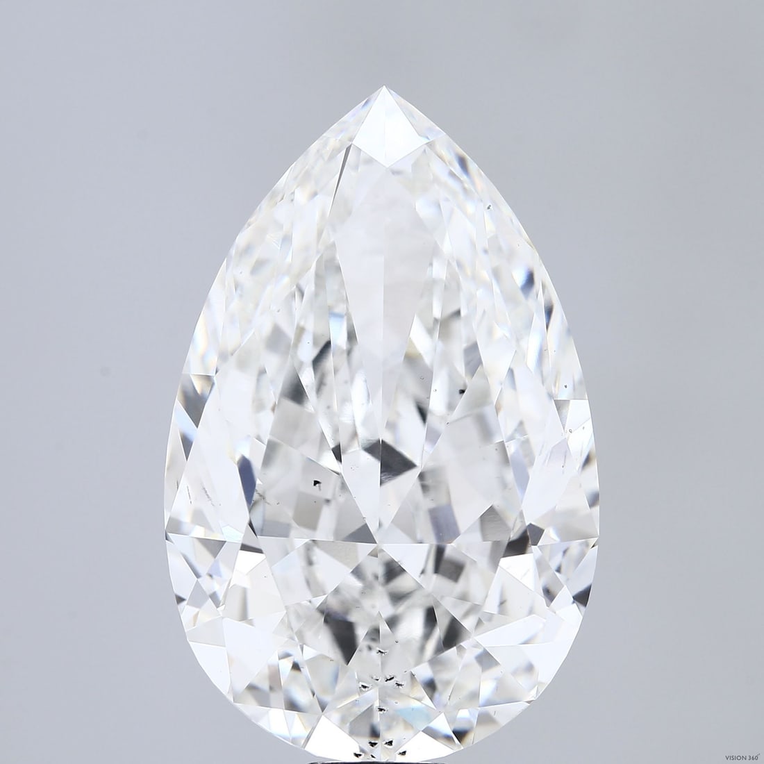 Loose Diamond - PEAR 27.1ct F VS2: Loose Diamond - PEAR 27.1ct F VS2 Source: This is a real non-mined Diamond that has been grown in a lab Shape: PEAR Carats: 27.1 Color: F Clarity: VS2 Certification: IGI Video: