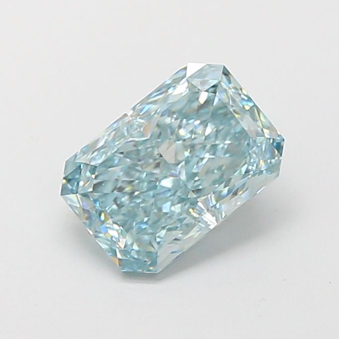 Loose Diamond - RADIANT 1.39ct Fancy Intense Blue VS1