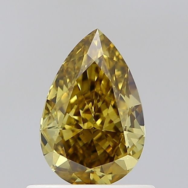 Loose Diamond - PEAR 0.78ct Fancy Vivid Brown VS1