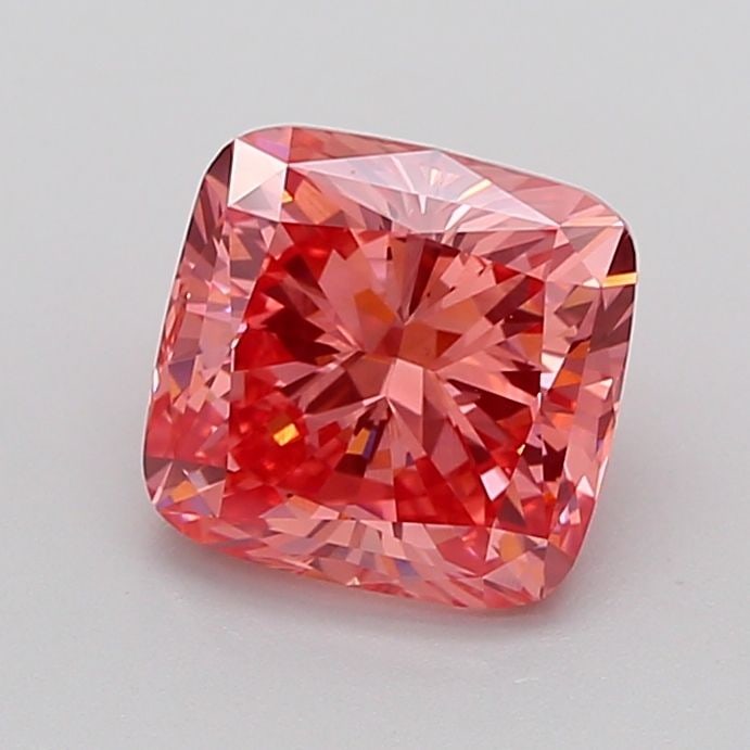 Loose Diamond - CUSHION MODIFIED 3.05ct Fancy Vivid Pink VVS2