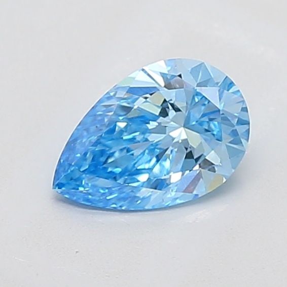 Loose Diamond - PEAR 1.0ct Fancy Vivid Blue VS1: Loose Diamond - PEAR 1.0ct Fancy Vivid Blue VS1 Source: This is a real non-mined Diamond that has been grown in a lab Shape: PEAR Carats: 1.0 Color: Fancy Vivid Blue Certification: IGI Video: Video
