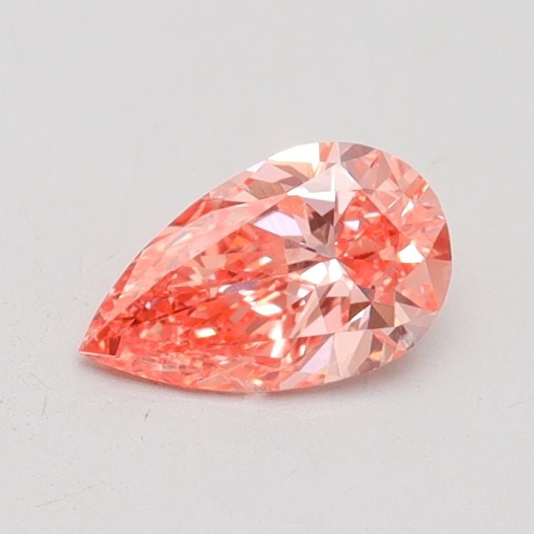 Loose Diamond - PEAR 0.51ct Fancy Vivid Pink SI1