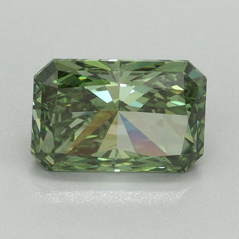 Loose Diamond - RADIANT 1.5ct Fancy Vivid Green VS1