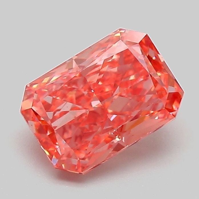 Loose Diamond - RADIANT 1.35ct Fancy Vivid Pink VS1: Loose Diamond - RADIANT 1.35ct Fancy Vivid Pink VS1 Source: This is a real non-mined Diamond that has been grown in a lab Shape: RADIANT Carats: 1.35 Color: Fancy Vivid Pink Certification: IGI Video: