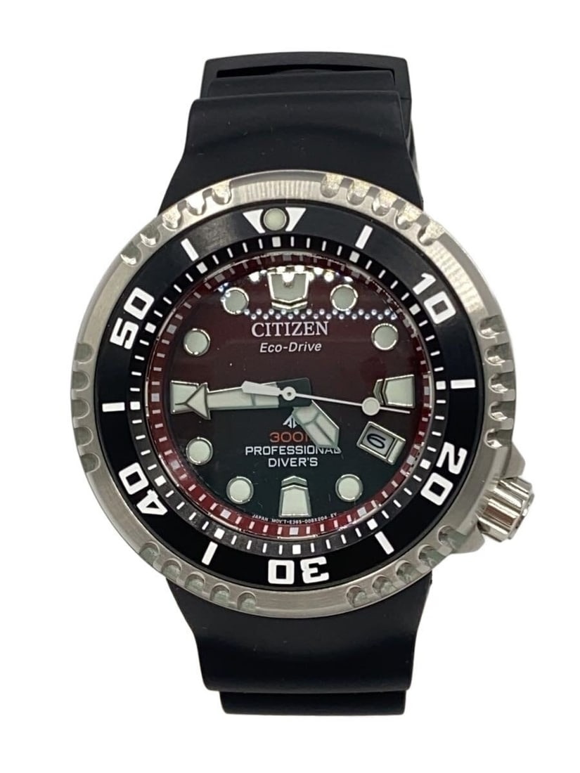 Citizen Promaster Marine Rubber Men's Wristwatch BN1024-01Z: Citizen Promaster Marine Rubber Men's Wristwatch BN1024-01Z This CITIZEN Promaster Marine Series BN1024-01Z men's watch features a durable rubber band and a robust wristwatch design. Made in Japan, it