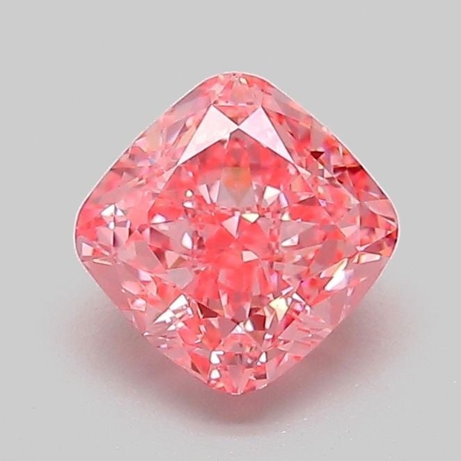 Loose Diamond - CUSHION MODIFIED 1.1ct Fancy Vivid Pink VVS2