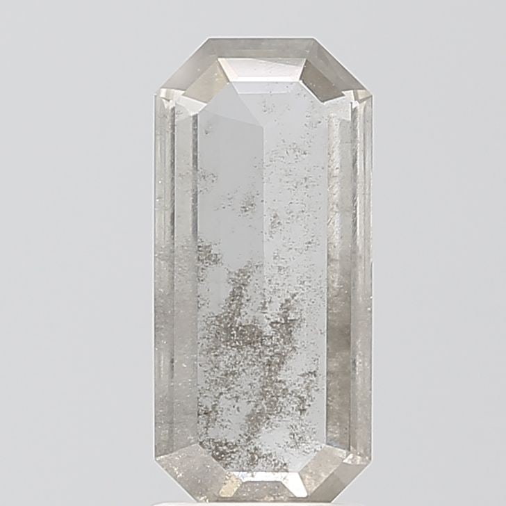 Loose Diamond - EMERALD 1.45ct Salt and Pepper I1