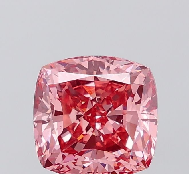 Loose Diamond - CUSHION MODIFIED 2.19ct Fancy Vivid Pink VS2
