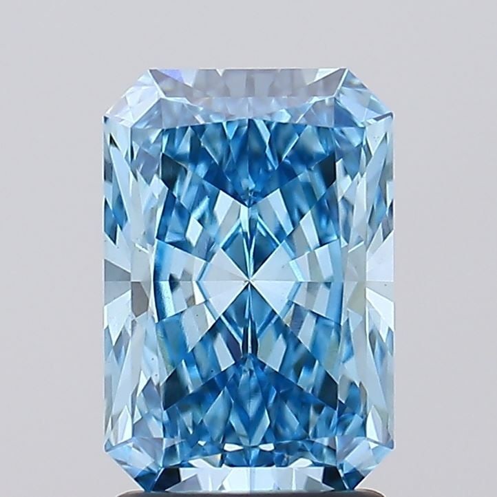 Loose Diamond - RADIANT 2.08ct Fancy Vivid Blue VS1
