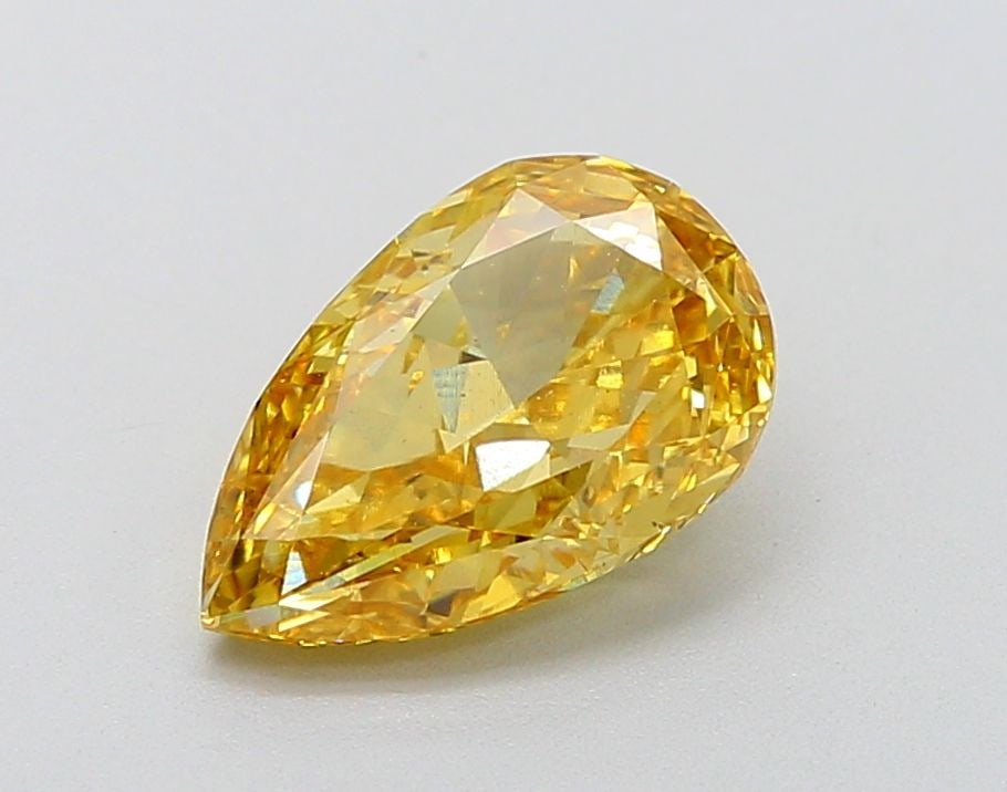 Loose Diamond - PEAR 2.02ct Fancy Brownish Yellow VS2: Loose Diamond - PEAR 2.02ct Fancy Brownish Yellow VS2 Source: This is a real non-mined Diamond that has been grown in a lab Shape: PEAR Carats: 2.02 Color: Fancy Brownish Yellow Certification: IGI Vid