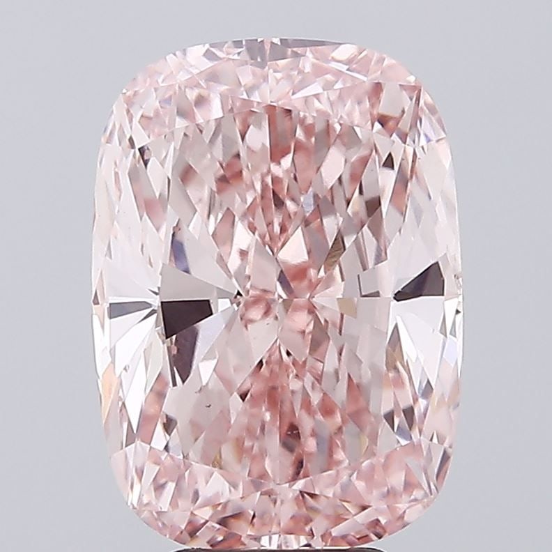Loose Diamond - CUSHION MODIFIED 6.02ct Fancy Intense Pink VS1