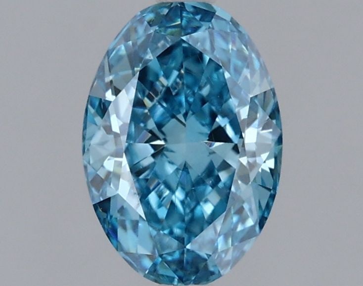 Loose Diamond - OVAL 1.09ct Blue VS1: Loose Diamond - OVAL 1.09ct Blue VS1 Source: This is a real non-mined Diamond that has been grown in a lab Shape: OVAL Carats: 1.09 Color: Blue Certification: NONE Video:
