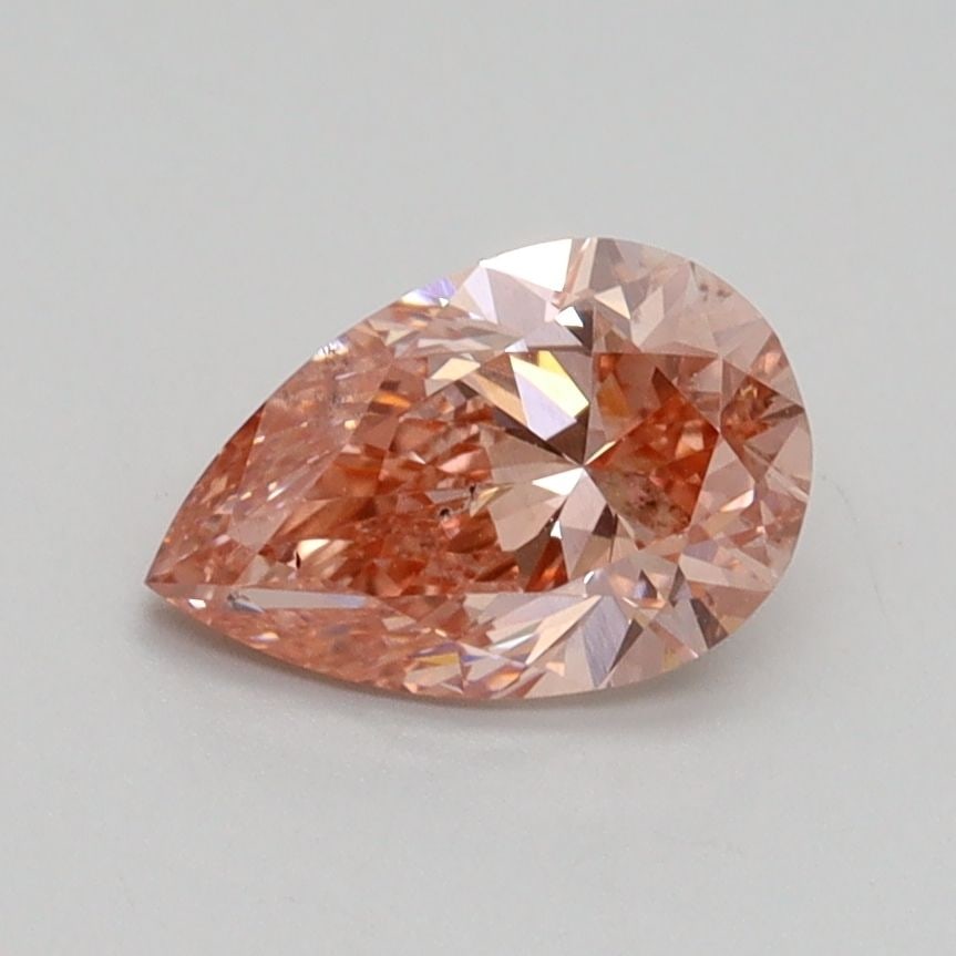 Loose Diamond - PEAR 1.0ct Fancy Intense Pink SI2