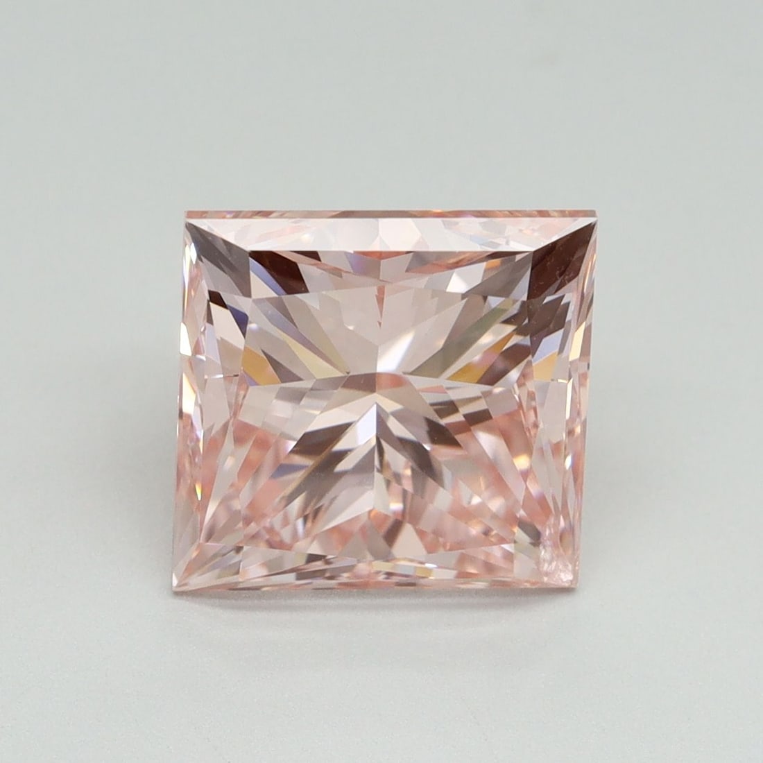 Loose Diamond - PRINCESS 5.05ct Fancy Intense Pink SI1