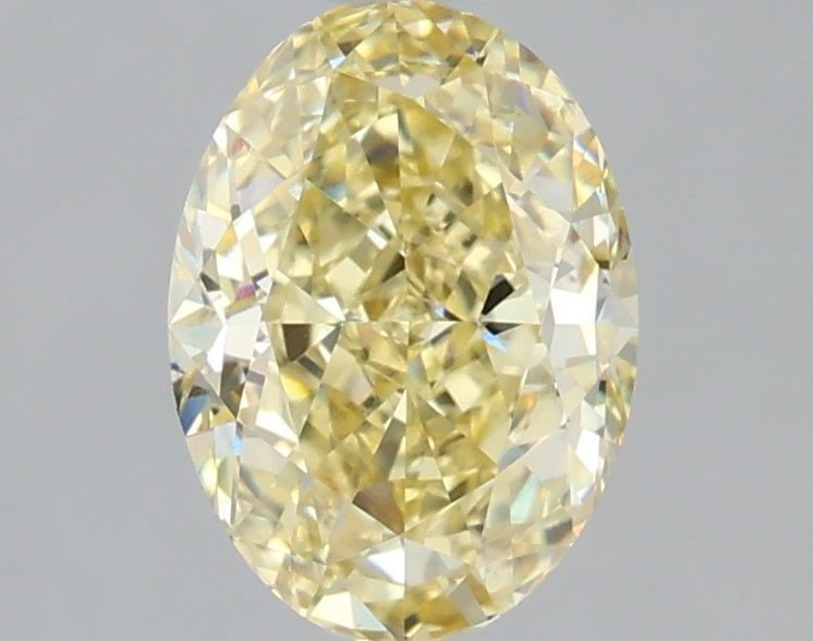 Loose Diamond - OVAL 1.52ct Fancy Intense Yellow VS1: Loose Diamond - OVAL 1.52ct Fancy Intense Yellow VS1 Source: This is a real non-mined Diamond that has been grown in a lab Shape: OVAL Carats: 1.52 Color: Fancy Intense Yellow Certification: IGI