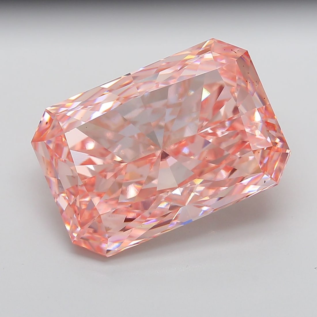 Loose Diamond - RADIANT 25.03ct Fancy Vivid Pink VS2