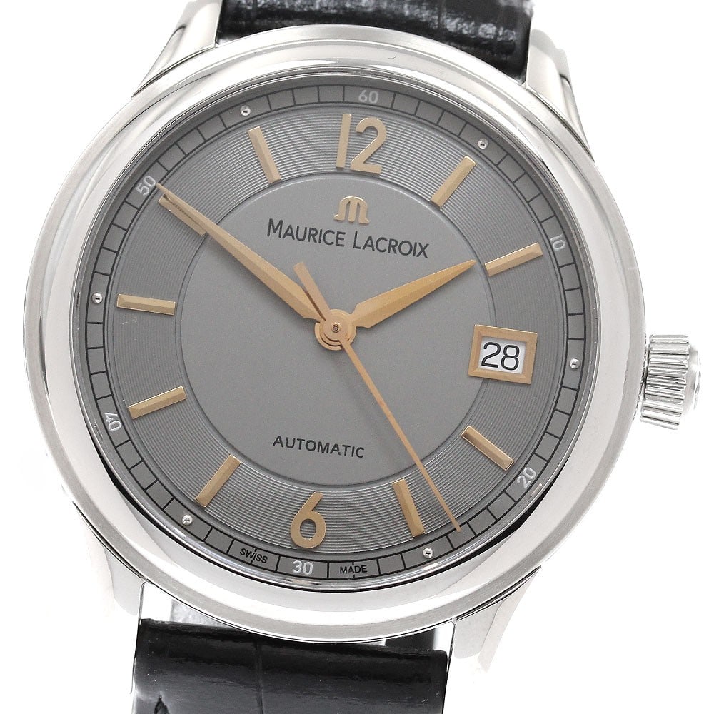 Maurice Lacroix Les Classiques automatic date watch stainless steel (1 of 6)