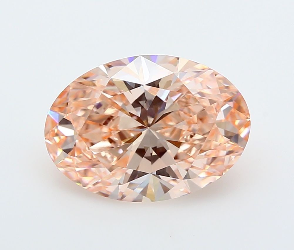Loose Diamond - OVAL 3.57ct Fancy Intense Pink VVS2: Loose Diamond - OVAL 3.57ct Fancy Intense Pink VVS2 Source: This is a real non-mined Diamond that has been grown in a lab Shape: OVAL Carats: 3.57 Color: Fancy Intense Pink Certification: IGI Video: