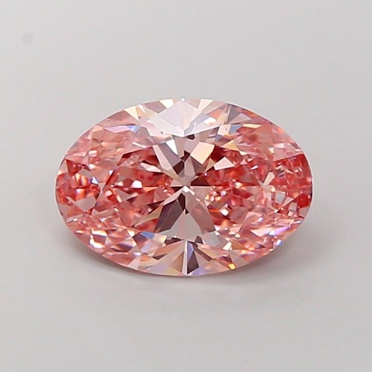 Loose Diamond - OVAL 2.89ct Fancy Vivid Pink VVS2: Loose Diamond - OVAL 2.89ct Fancy Vivid Pink VVS2 Source: This is a real non-mined Diamond that has been grown in a lab Shape: OVAL Carats: 2.89 Color: Fancy Vivid Pink Certification: IGI Video:
