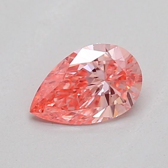 Loose Diamond - PEAR 0.21ct Fancy Vivid Pink SI1