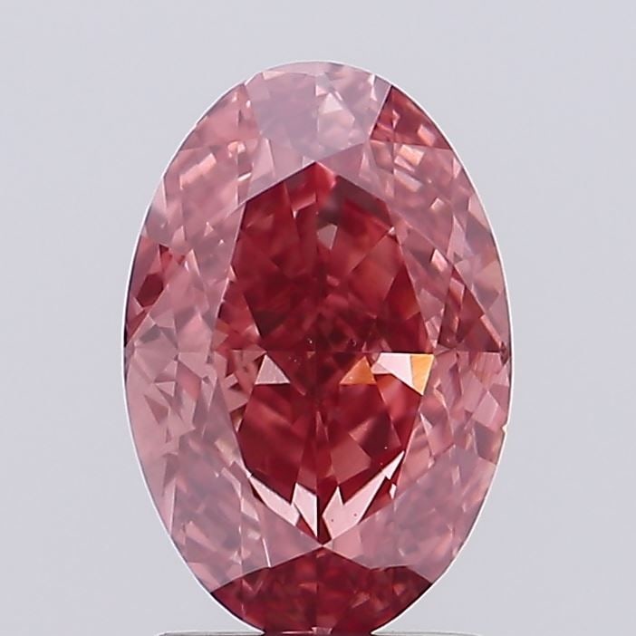 Loose Diamond - OVAL 2.26ct Fancy Vivid Pink VS1