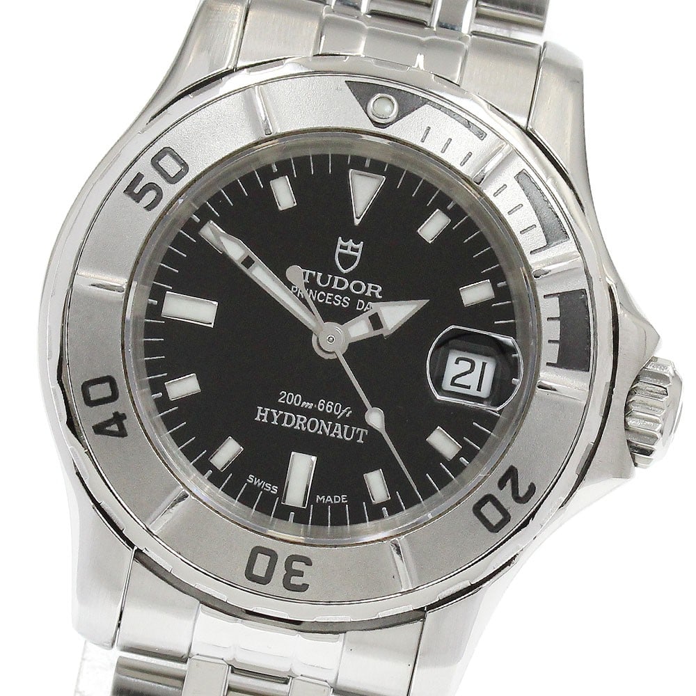 TUDOR Princess Date Hydronaut 99090P Womens Wristwatch (1 of 6)