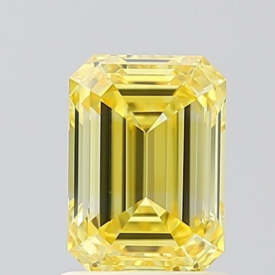 Loose Diamond - EMERALD 1.1ct Fancy Vivid Yellow VVS1: Loose Diamond - EMERALD 1.1ct Fancy Vivid Yellow VVS1 Source: This is a real non-mined Diamond that has been grown in a lab Shape: EMERALD Carats: 1.1 Color: Fancy Vivid Yellow Certification: IGI Vide