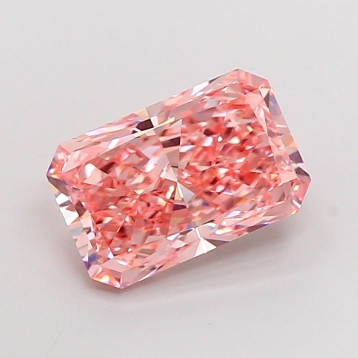 Loose Diamond - RADIANT 4.02ct Fancy Vivid Pink VS1