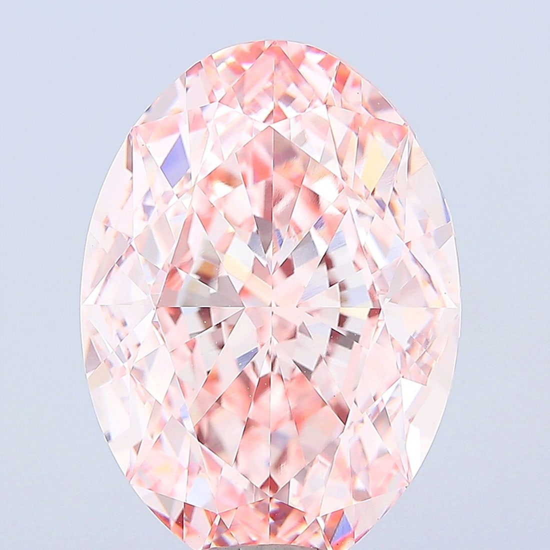 Loose Diamond - OVAL 25.97ct Fancy Vivid Pink VVS2