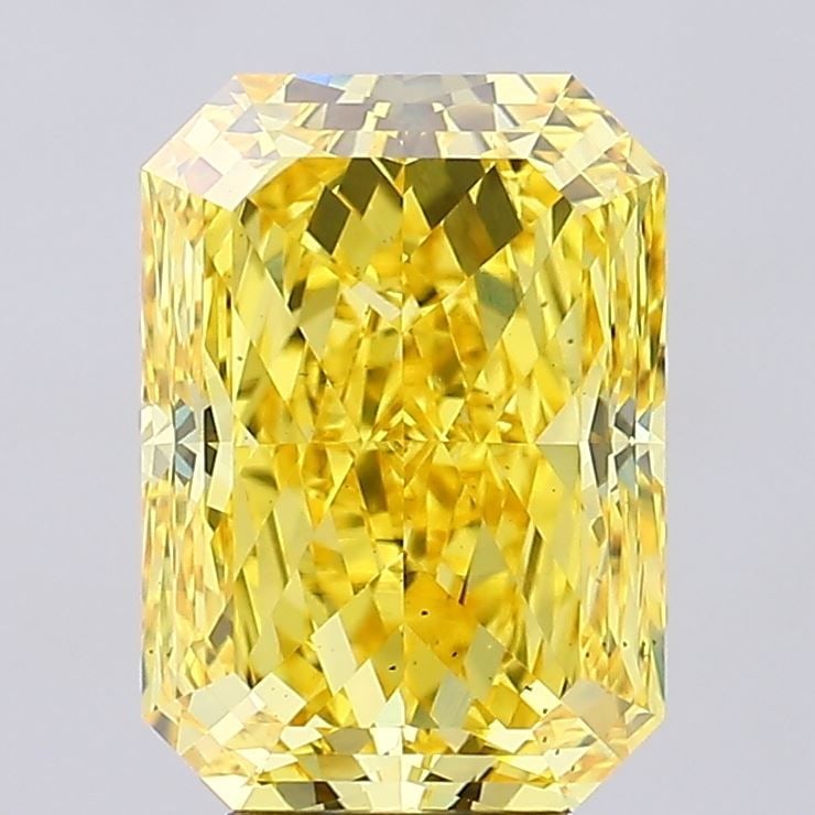 Loose Diamond - RADIANT 7.05ct Fancy Vivid Yellow VS2: Loose Diamond - RADIANT 7.05ct Fancy Vivid Yellow VS2 Source: This is a real non-mined Diamond that has been grown in a lab Shape: RADIANT Carats: 7.05 Color: Fancy Vivid Yellow Certification: IGI Vid
