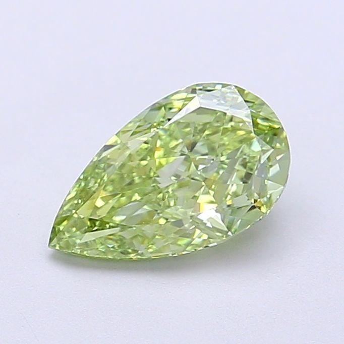 Loose Diamond - PEAR 1.12ct Fancy Intense Green VS1: Loose Diamond - PEAR 1.12ct Fancy Intense Green VS1 Source: This is a real non-mined Diamond that has been grown in a lab Shape: PEAR Carats: 1.12 Color: Fancy Intense Green Certification: IGI Video: