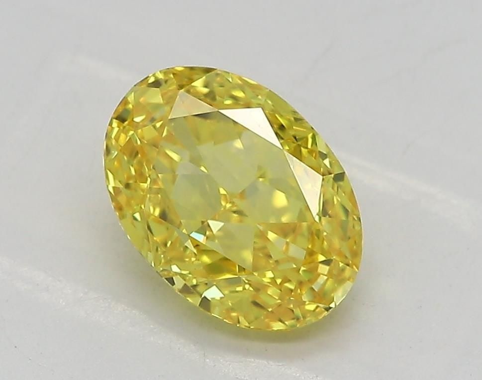 Loose Diamond - OVAL 1.3ct Fancy Vivid Yellow VVS2