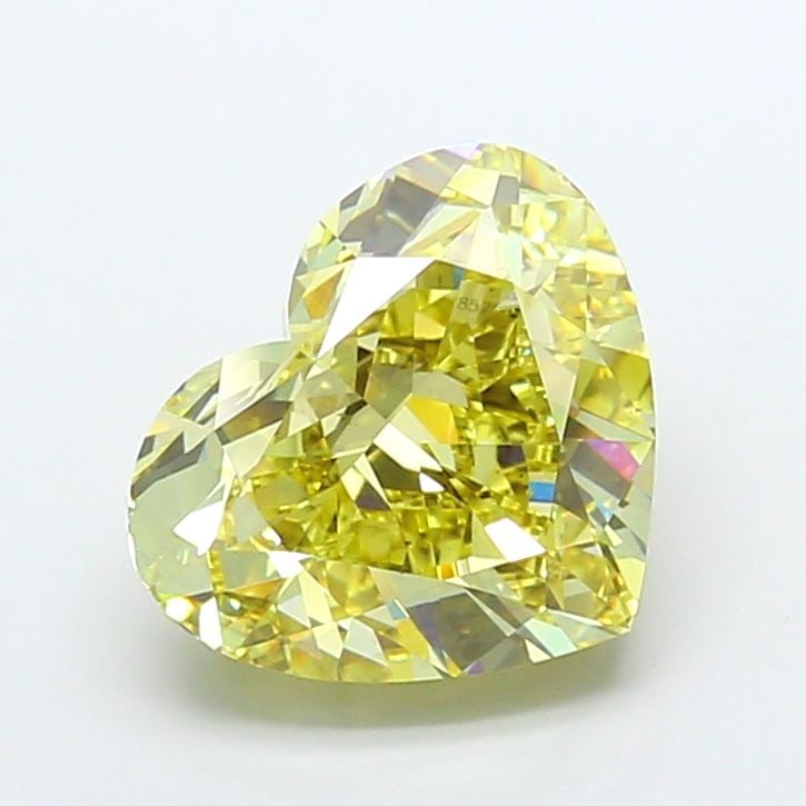 Loose Diamond - HEART 10.04ct Fancy Intense Yellow VS1: Loose Diamond - HEART 10.04ct Fancy Intense Yellow VS1 Source: This is a real non-mined Diamond that has been grown in a lab Shape: HEART Carats: 10.04 Color: Fancy Intense Yellow Certification: IGI V