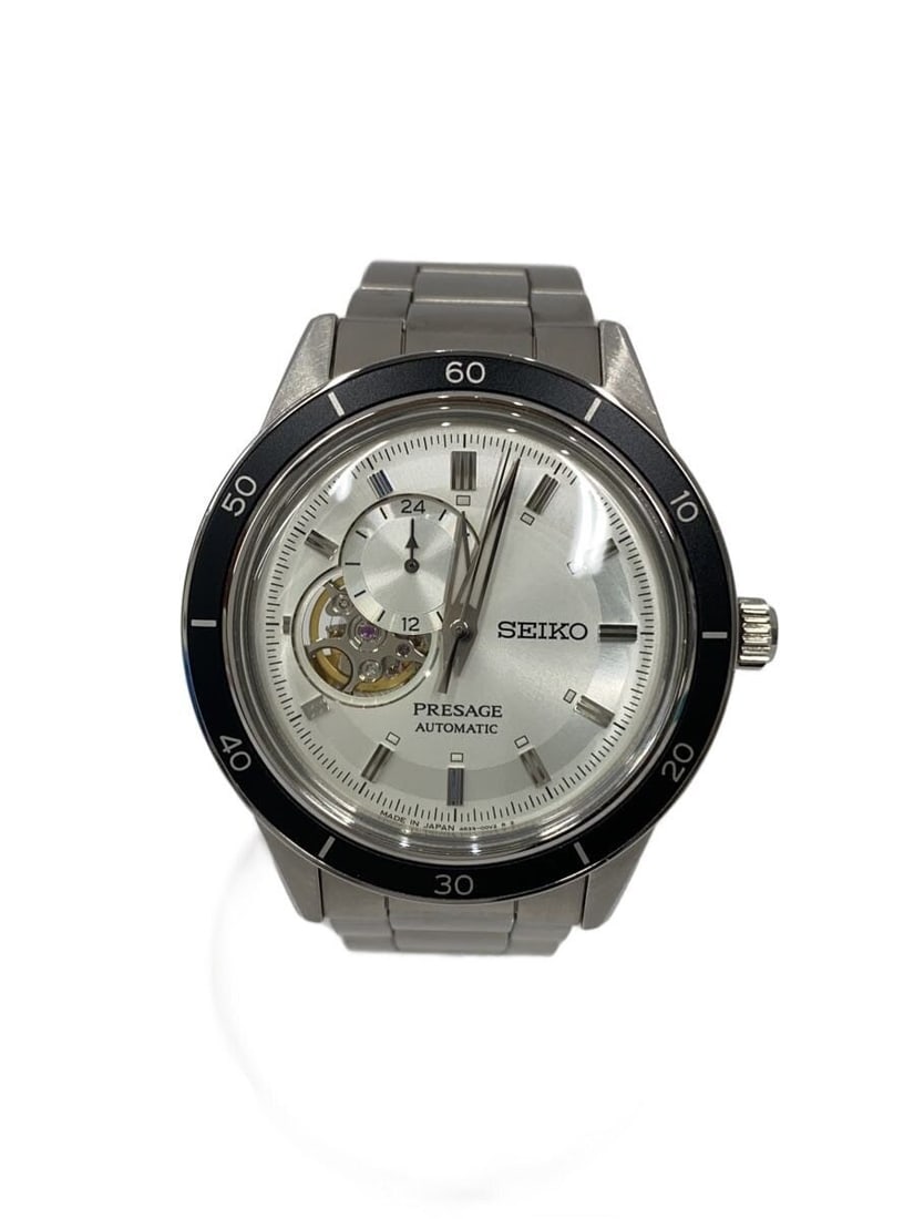 Seiko Presage Stainless Steel Men's Wristwatch 4R39-00Z0