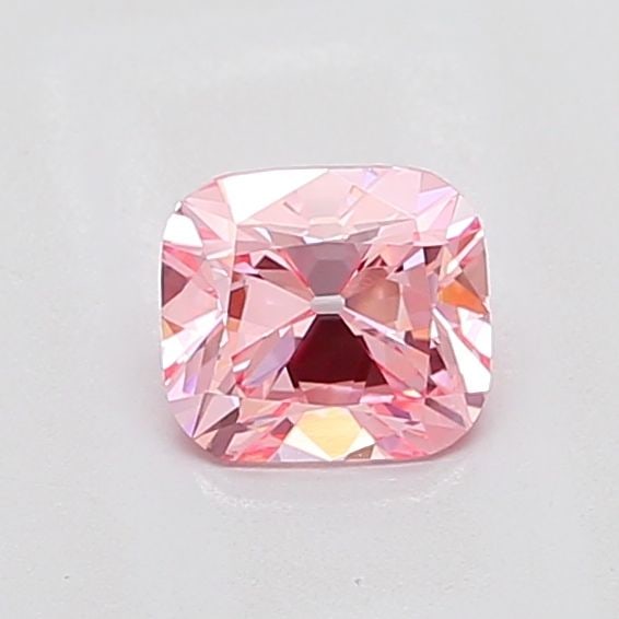 Loose Diamond - CUSHION BRILLIANT 1.02ct Fancy Vivid Pink VS1: Loose Diamond - CUSHION BRILLIANT 1.02ct Fancy Vivid Pink VS1 Source: This is a real non-mined Diamond that has been grown in a lab Shape: CUSHION BRILLIANT Carats: 1.02 Color: Fancy Vivid Pink