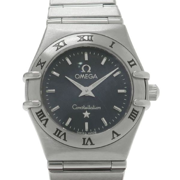 Omega Constellation 22mm Stainless Steel Quartz Ladies Watch 1562.40: Omega Constellation 22mm Stainless Steel Quartz Ladies Watch 1562.40 This Omega Constellation Mini 1562.40 women's wristwatch features a 22mm stainless steel case and a gray dial, offering a refined a