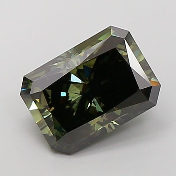 Loose Diamond - RADIANT 5.01ct Green SI2: Loose Diamond - RADIANT 5.01ct Green SI2 Source: This is a real non-mined Diamond that has been grown in a lab Shape: RADIANT Carats: 5.01 Color: Green Certification: NONE Video: