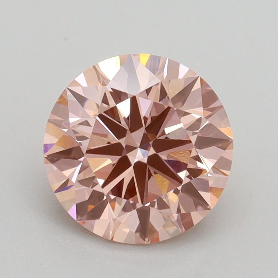 Ideal Loose Diamond - ROUND 2.05ct Fancy Intense Pink VVS2