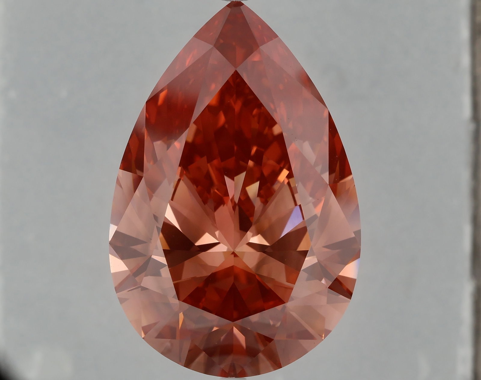 Loose Diamond - PEAR 30.12ct Fancy Vivid Pink VS1
