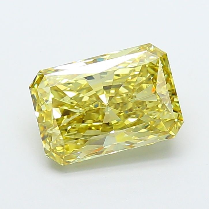 Loose Diamond - RADIANT 4.05ct Fancy Intense Yellow VS1: Loose Diamond - RADIANT 4.05ct Fancy Intense Yellow VS1 Source: This is a real non-mined Diamond that has been grown in a lab Shape: RADIANT Carats: 4.05 Color: Fancy Intense Yellow Certification: IGI